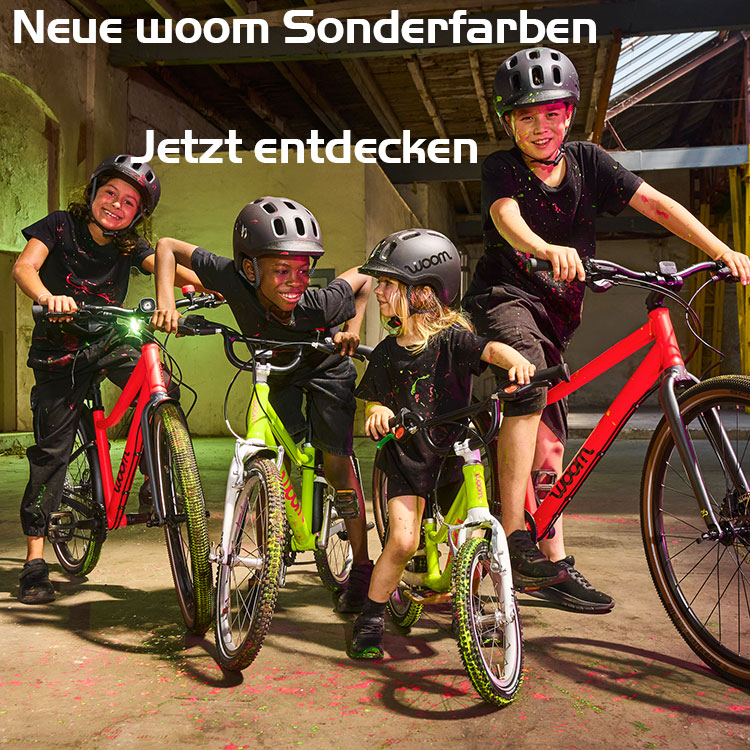 Sonderfarben von woom