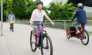 Große Auswahl an Fahrrädern und E-Bikes